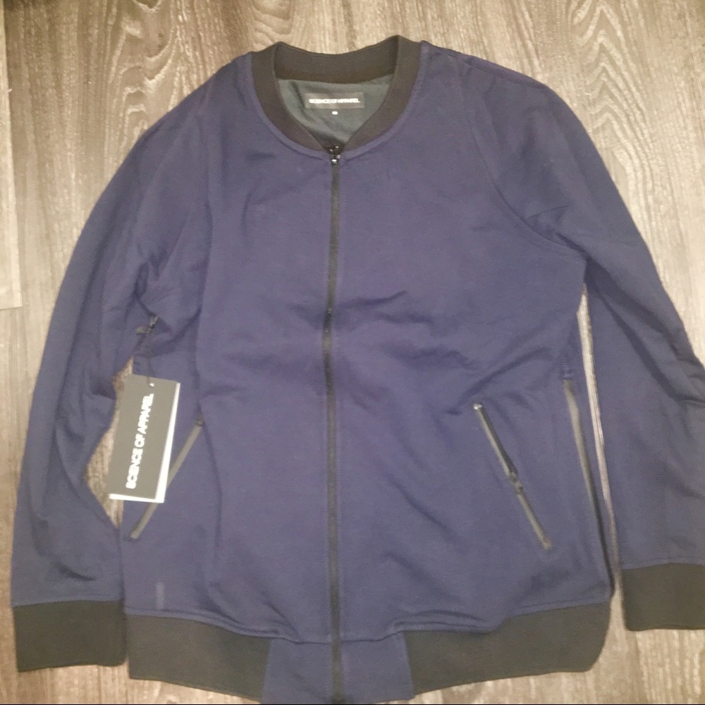 NEW Science of Apparel Women’s Bomber Jacket Sz M